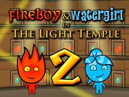 Oheň a Voda 2 - Fireboy And Watergirl Light Temple
